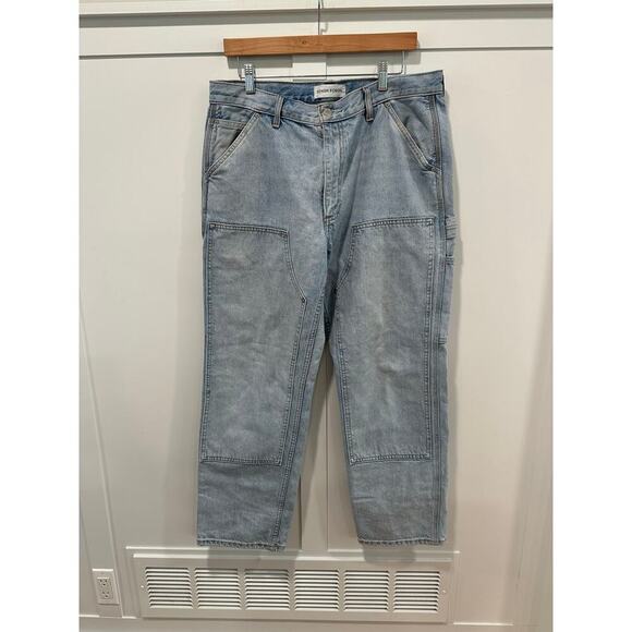Denim Forum Lou Low Rise Carpenter Jeans Size 28 - Picture 1 of 6